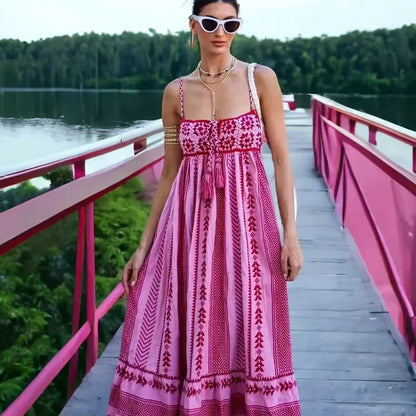 vestido , vestidolongo , vestidorosalongo , vestidolongorosa