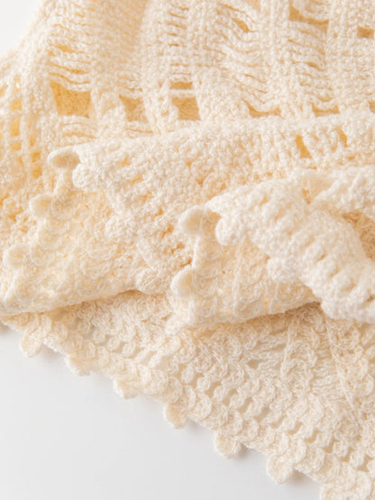 Saida de Praia  Vestido Longo Trico de Linha