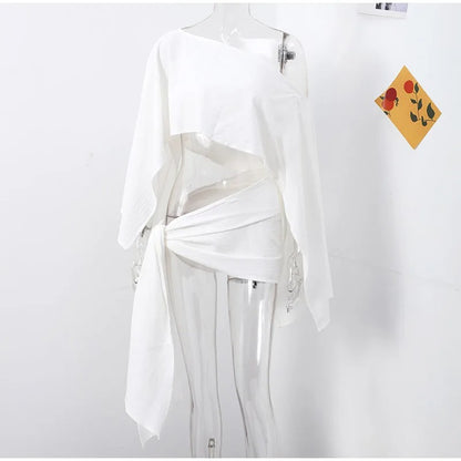 Conjunto Feminino Cropped e Mini Saia Sardenha