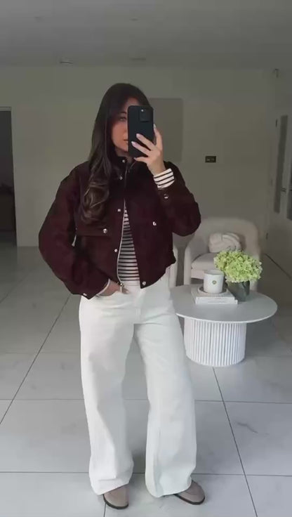 Jaqueta Suede Verona - Outono Inverno l CAROL ESPAÇO FASHION