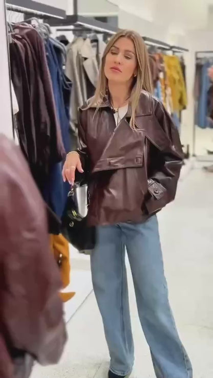 Jaqueta Midtown Leather - Outono Inverno l CAROL ESPAÇO FASHION