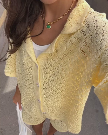 Conjunto Positano Crochê - Moda Praia  l CAROL ESPAÇO FASHION