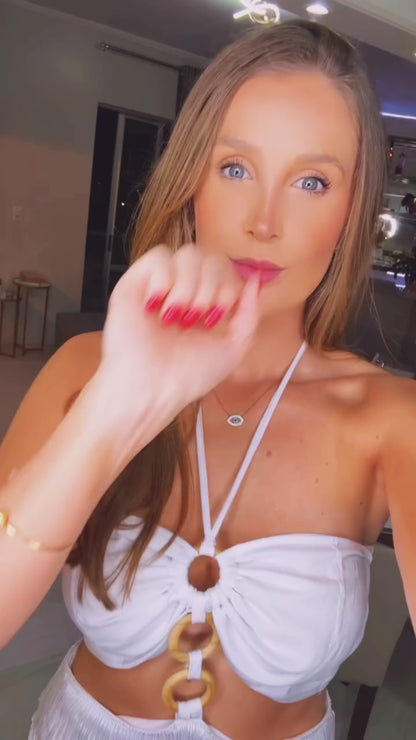 Vestido Longo Argola Havai - Resort | CAROL ESPAÇO FASHION